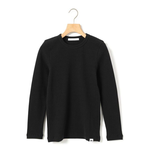 MARMARMAR「MARMARMAR ロングスリーブリブTシャツ」|Tシャツ・カットソー|ブラック