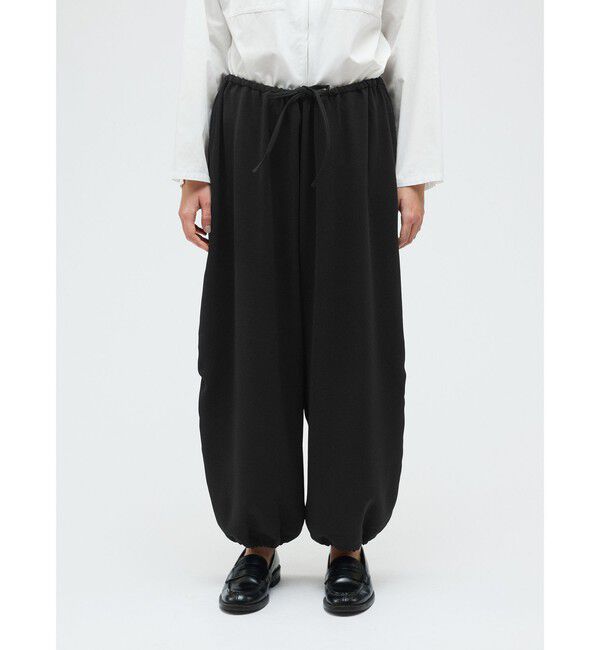 mizuiro ind「mizuiro ind ドローストリングヘムイージーパンツ」|その他|