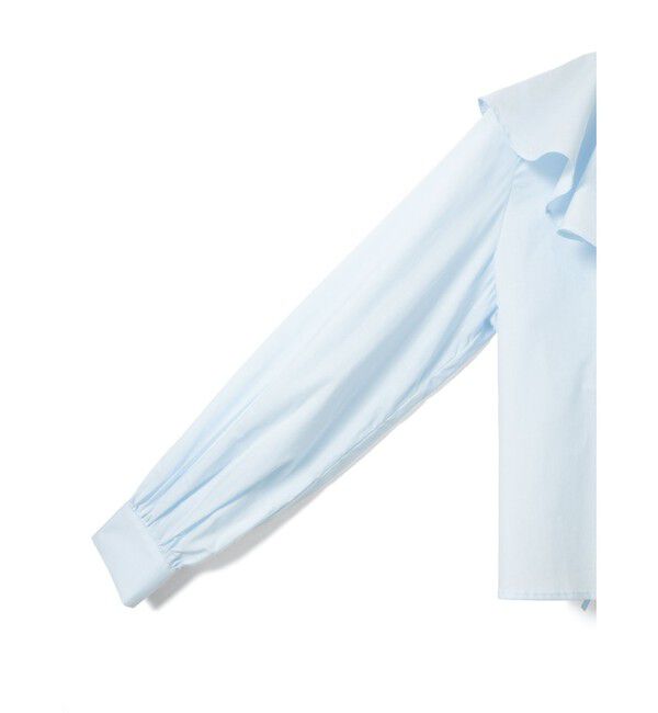 MARMARMAR「MARMARMAR ラッフルフリルカシュクールブラウス」|シャツ・ブラウス|