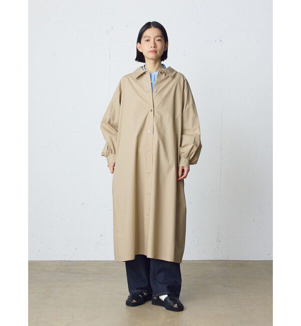 MidiUmi「MidiUmi コートワンピース」|ワンピース|ベージュ