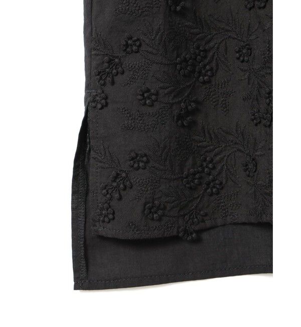 MARMARMAR「MARMARMAR スタンドカラーレースシャツ」|シャツ・ブラウス|