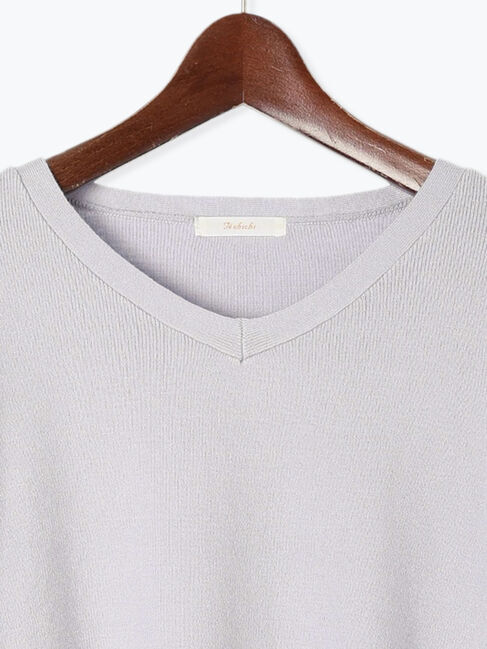 Te chichi「ショルダーラッフルニット」|ニット・セーター|