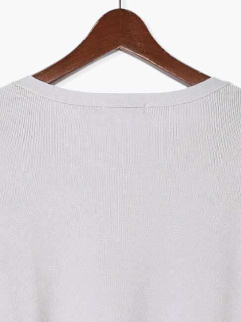 Te chichi「ショルダーラッフルニット」|ニット・セーター|