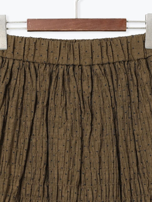 Te chichi「【松井愛莉着用】ドットシャーリングタイトスカート（セットアップ可）《2025summer catalog item》」|スカート|