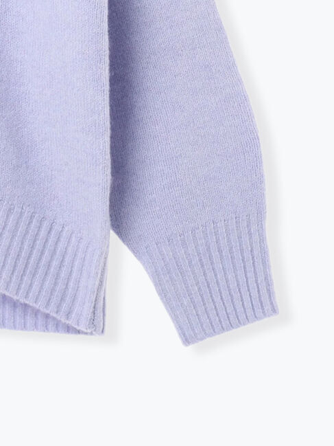 Lugnoncure「ウール混ふわふわハイネックニット」|ニット・セーター|