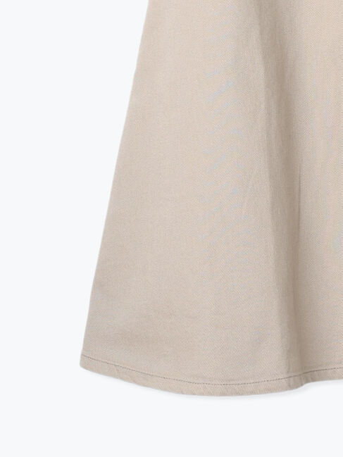 Samansa Mos2「【Sサイズ WEB限定】フロント釦フレアデニムスカート」|スカート|