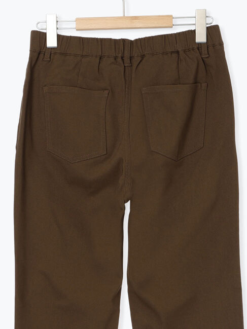 Samansa Mos2 blue「裏起毛ストレッチパンツ」|その他|