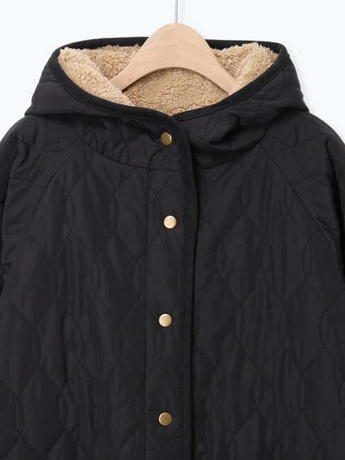 Samansa Mos2「リバーシブルボアブルゾン」|ブルゾン・スタジャン|