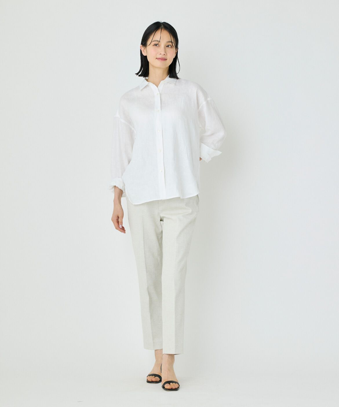 7-IDconcept.「《大きいサイズ》センタープレスパンツ」|その他|