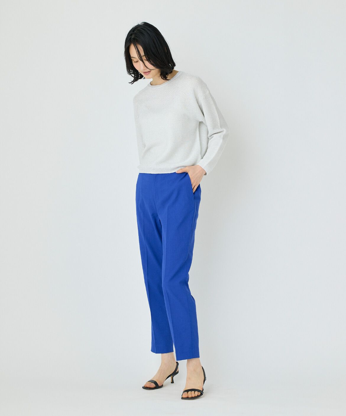 7-IDconcept.「《大きいサイズ》センタープレスパンツ」|その他|