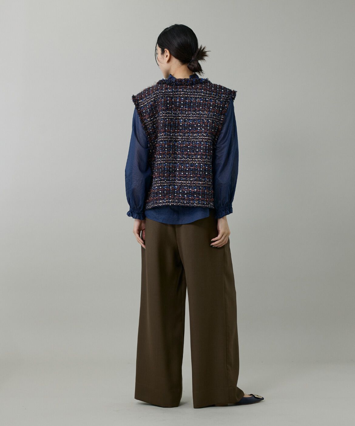 INED「ツイードジレ《TOURNIER/トゥルニエ》」|その他|