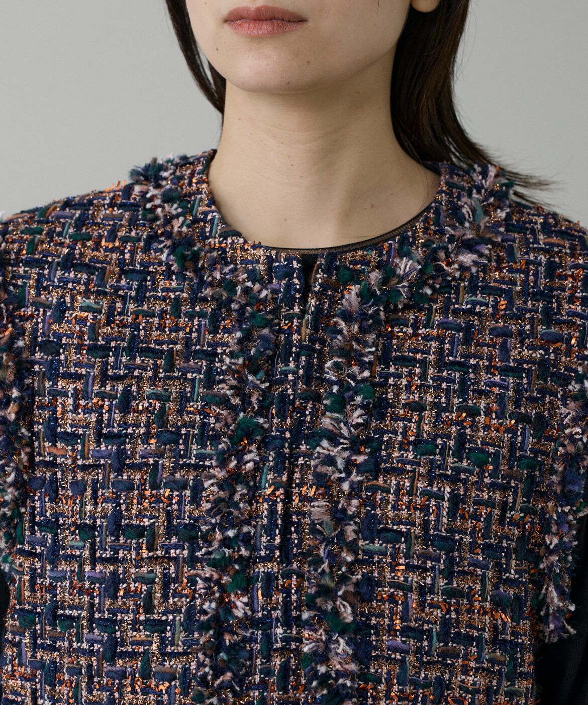 INED「ツイードジレ《TOURNIER/トゥルニエ》」|その他|