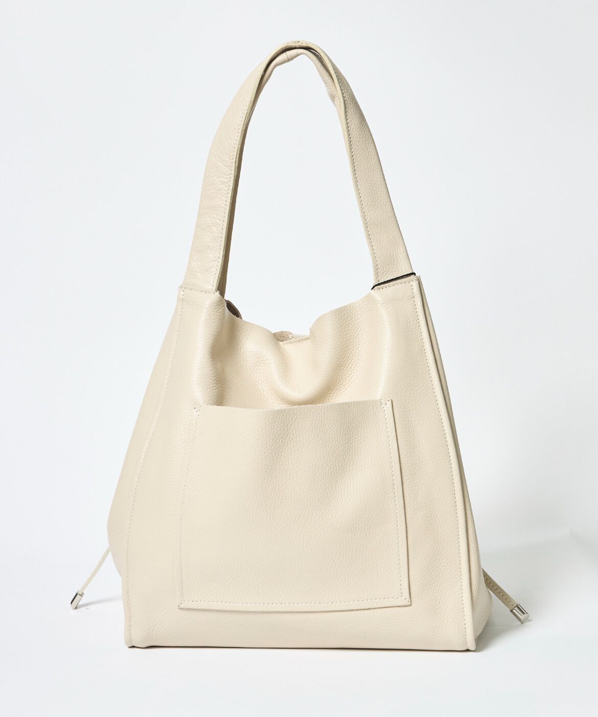 FAVORITE SUKINAMONO「ビッグレザートートバッグ《MILLELA FIRENZE》」|トートバッグ|オフホワイト1