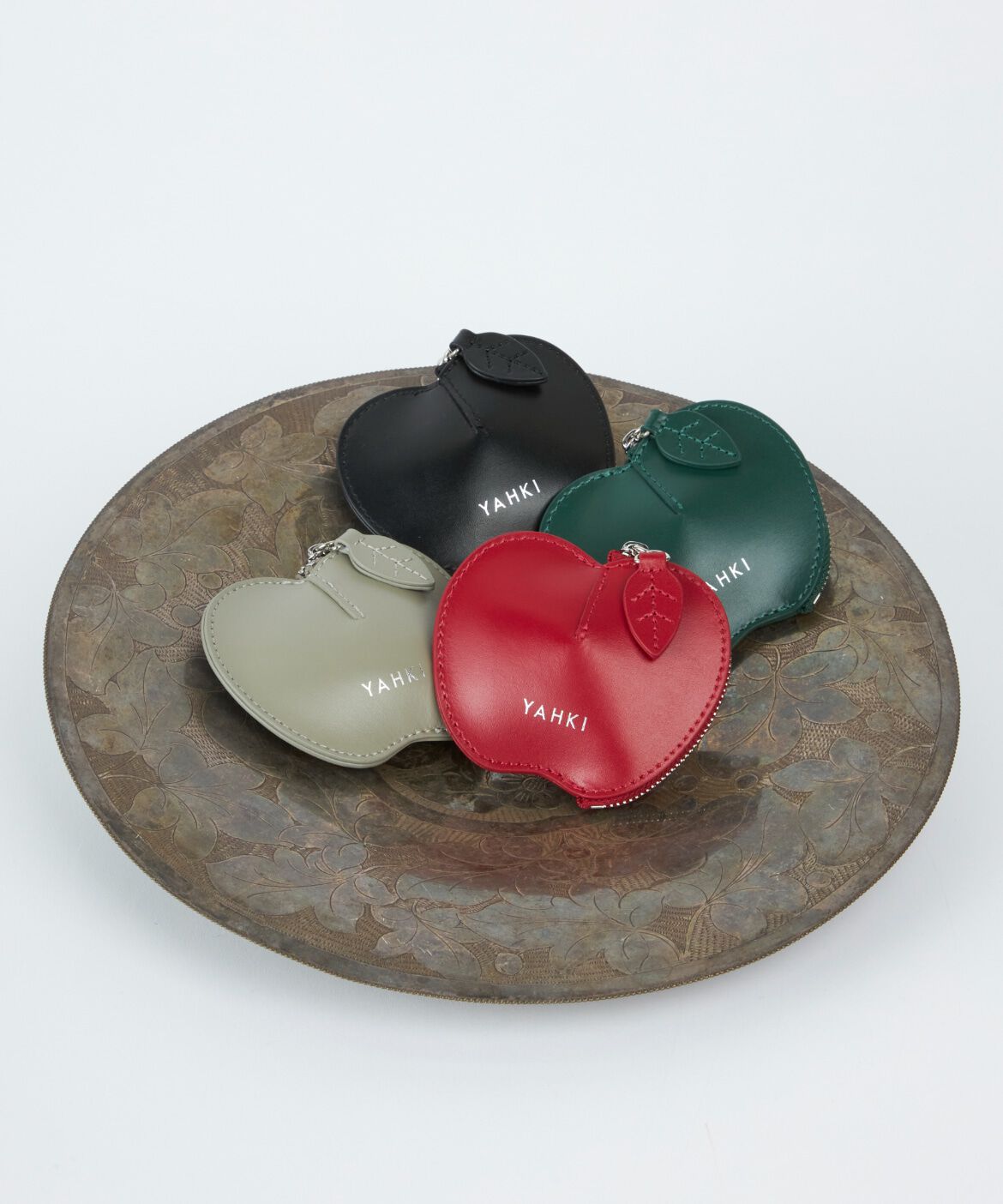 FAVORITE SUKINAMONO「W FACEレザーマルチケース　APPLE《YAHKI》」|コインケース|