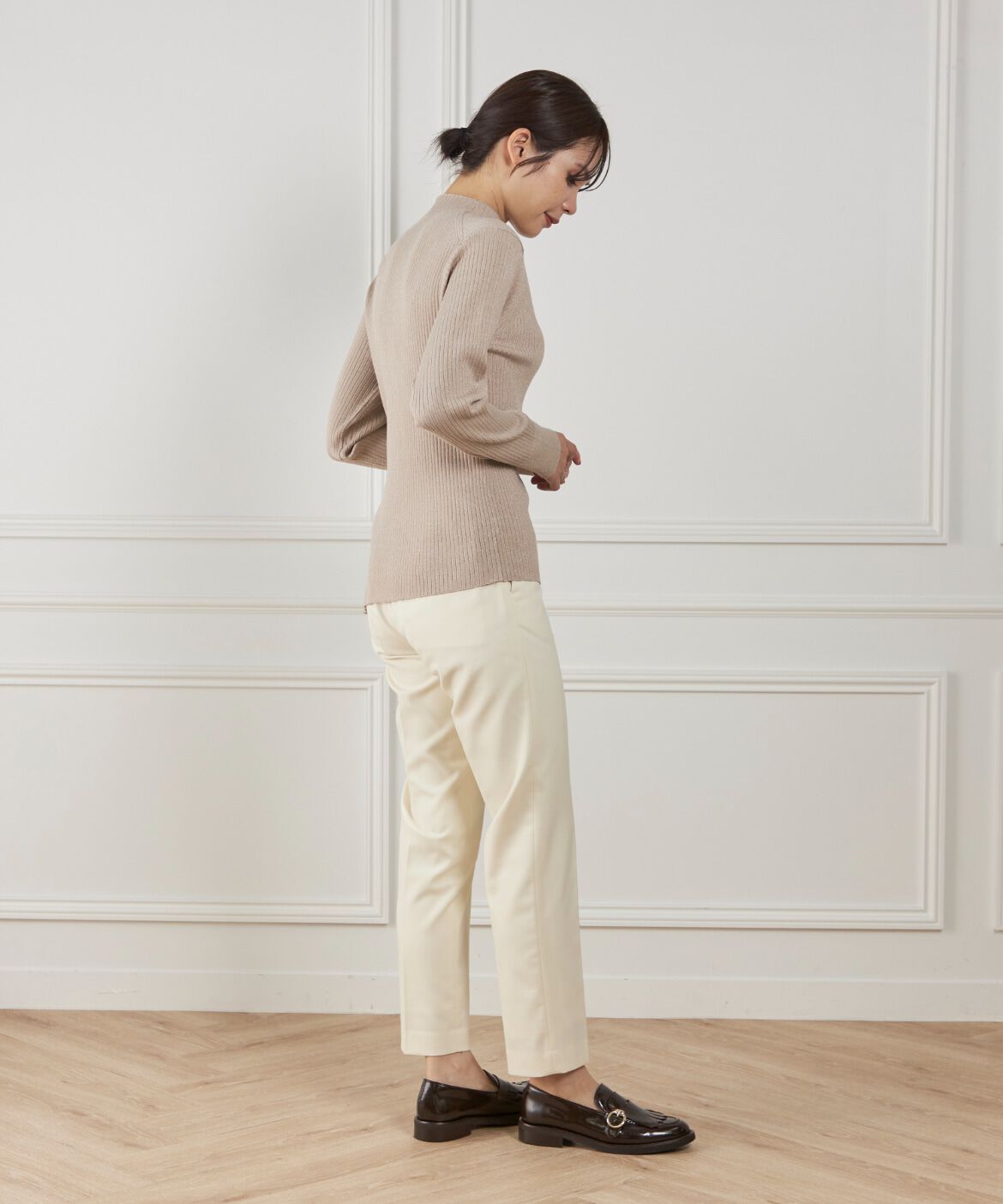 DAY by DAY it&rsquo;s international「ラメハイネックリブニット」|ニット・セーター|