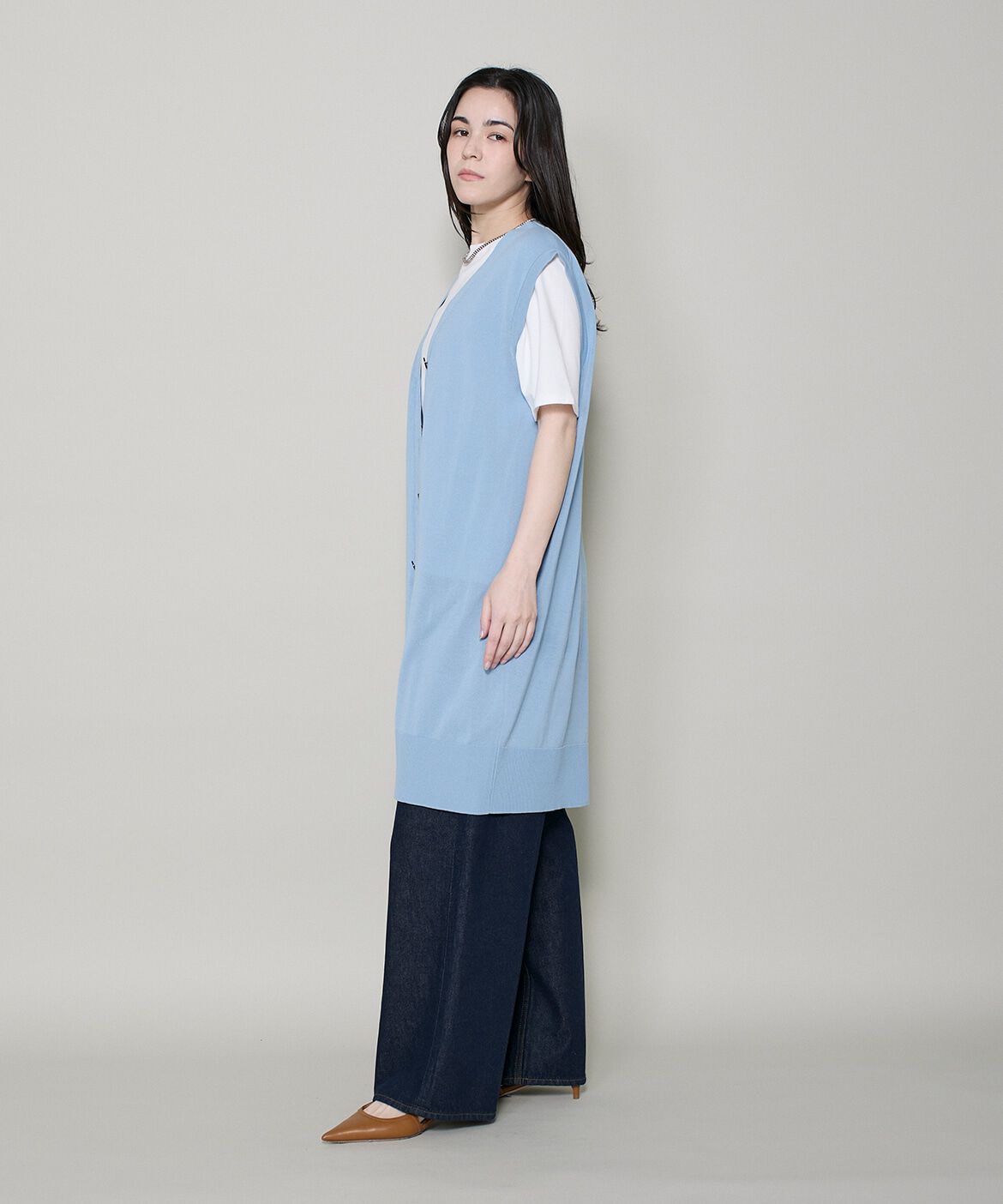 DAY by DAY it&rsquo;s international「ロングニットジレ」|ニット・セーター|