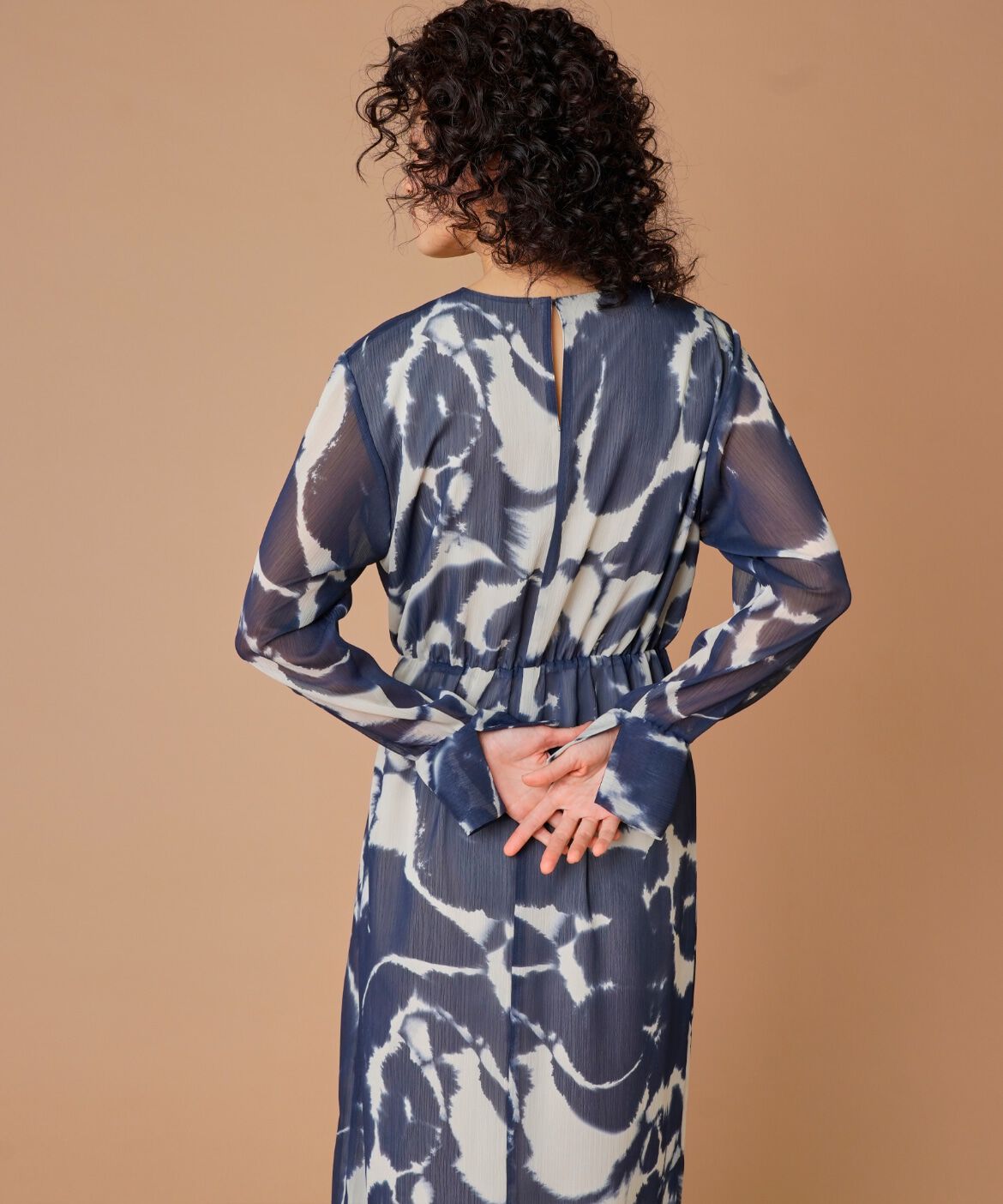 la veille by SUPERIOR CLOSET「楊柳プリントワンピース　　」|ワンピース|