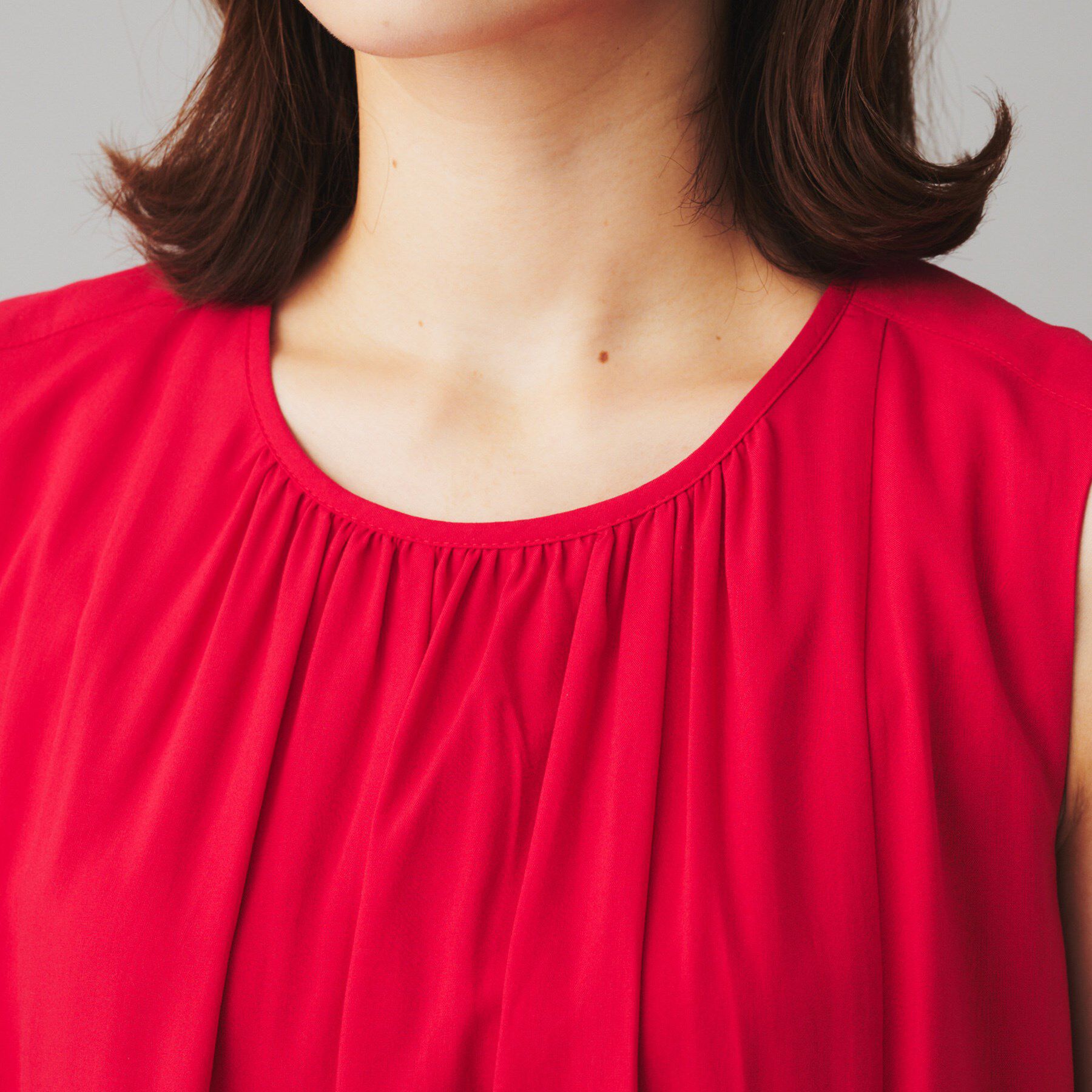 UNTITLED「【SEADRAKE】デザインギャザーワンピース」|ワンピース|