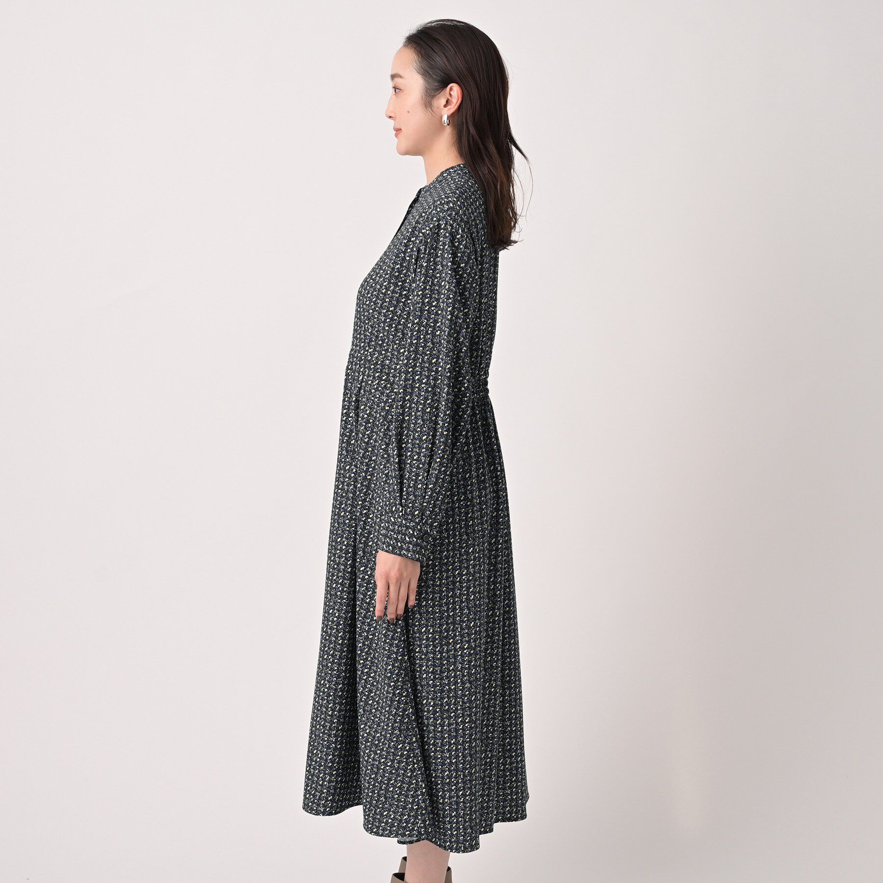 UNTITLED「クラシカルツイードワンピース」|ワンピース|