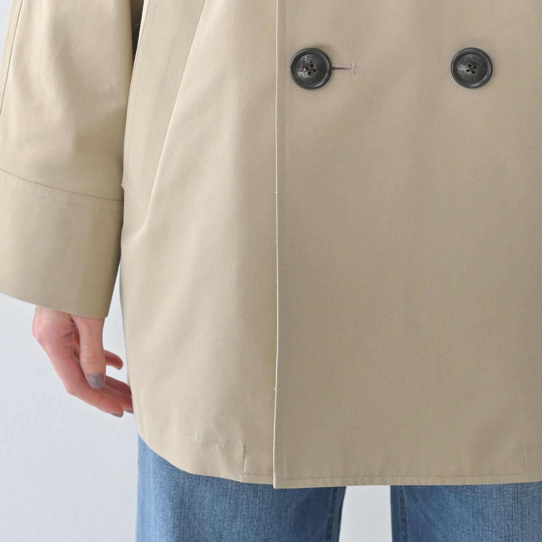 UNTITLED「【TICCA】miniテントトレンチコート」|トレンチコート|