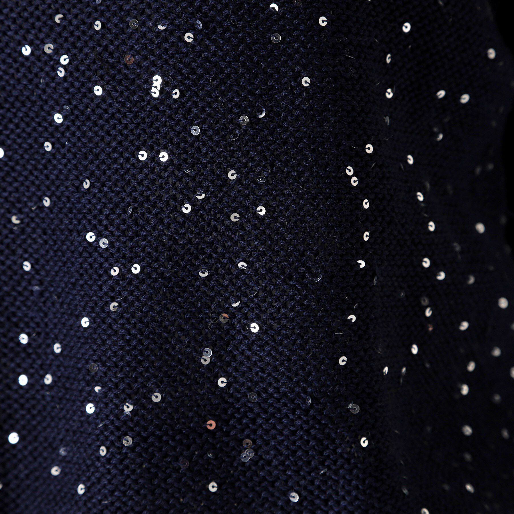 COUP DE CHANCE「【洗える】スパンコールニット」|ニット・セーター|