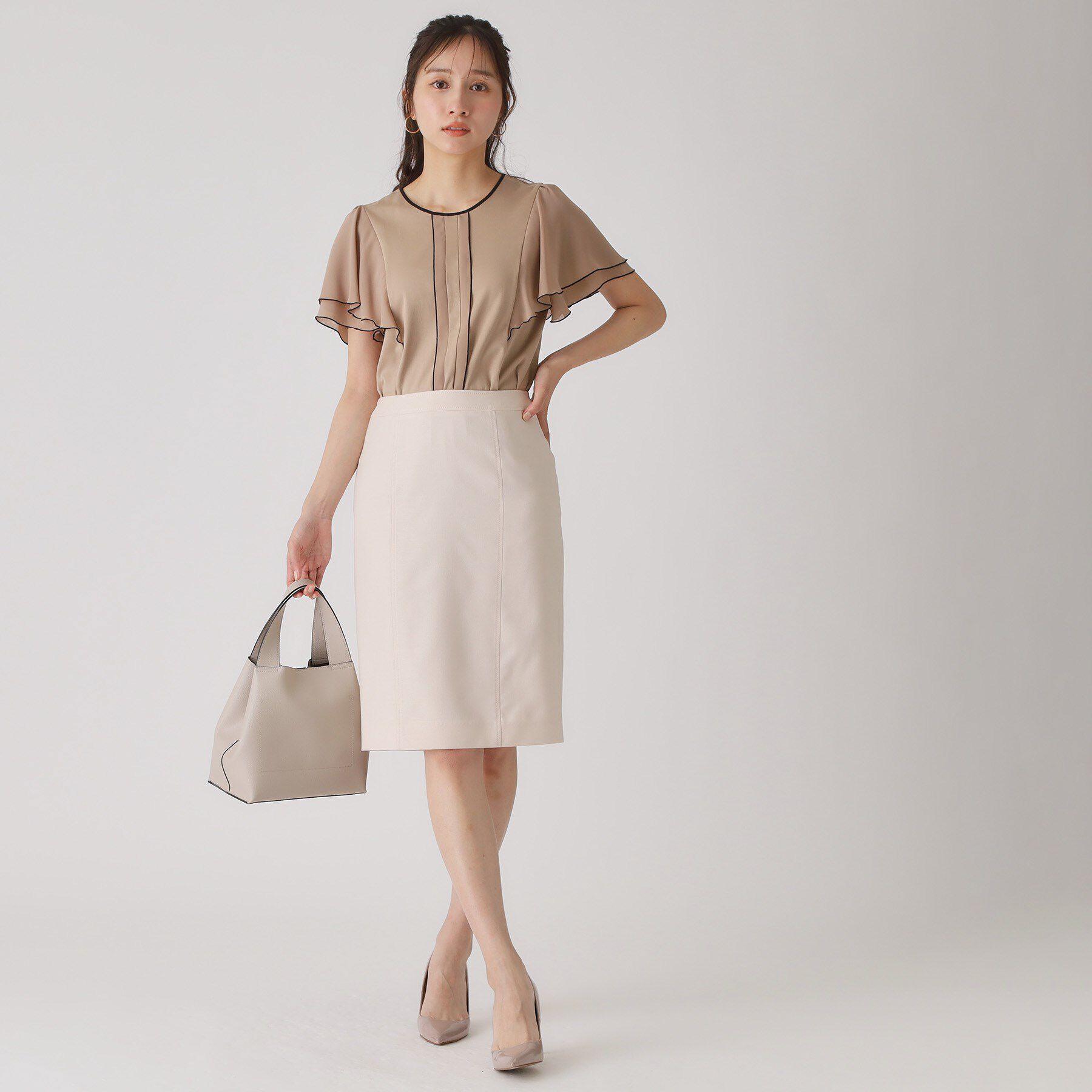 COUP DE CHANCE「【手洗い可／日本製】タイトスカート」|スカート|