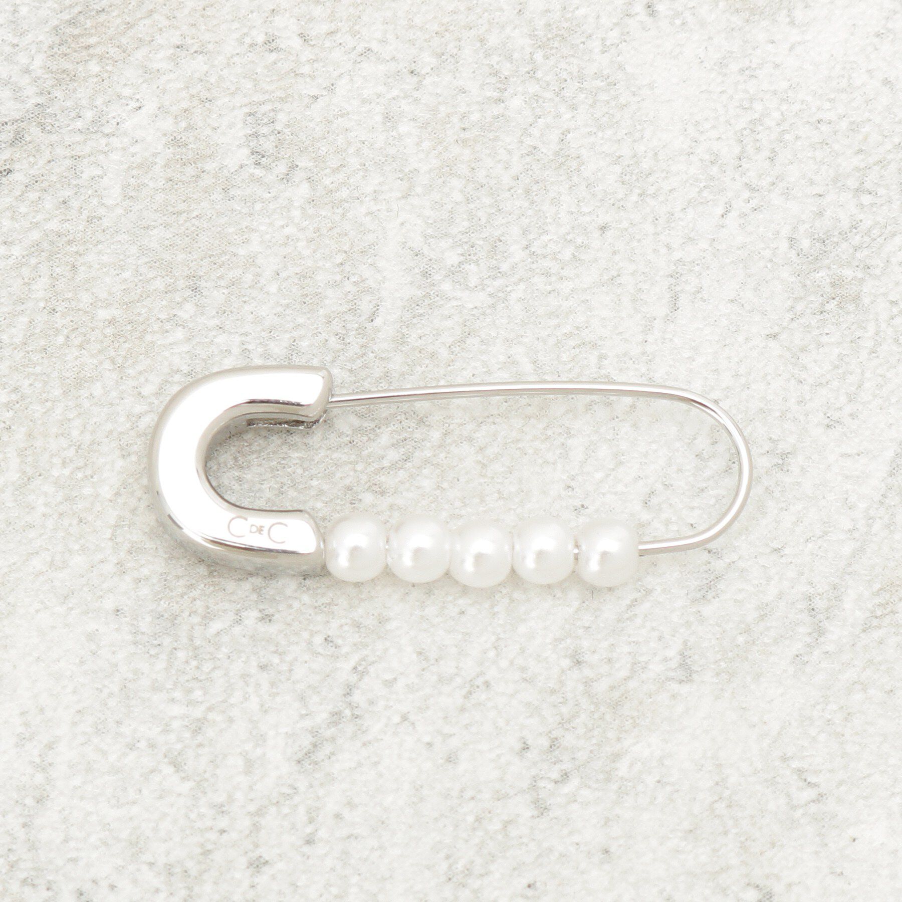 COUP DE CHANCE「パール調リンクス／ステンレス素材」|ピアス|