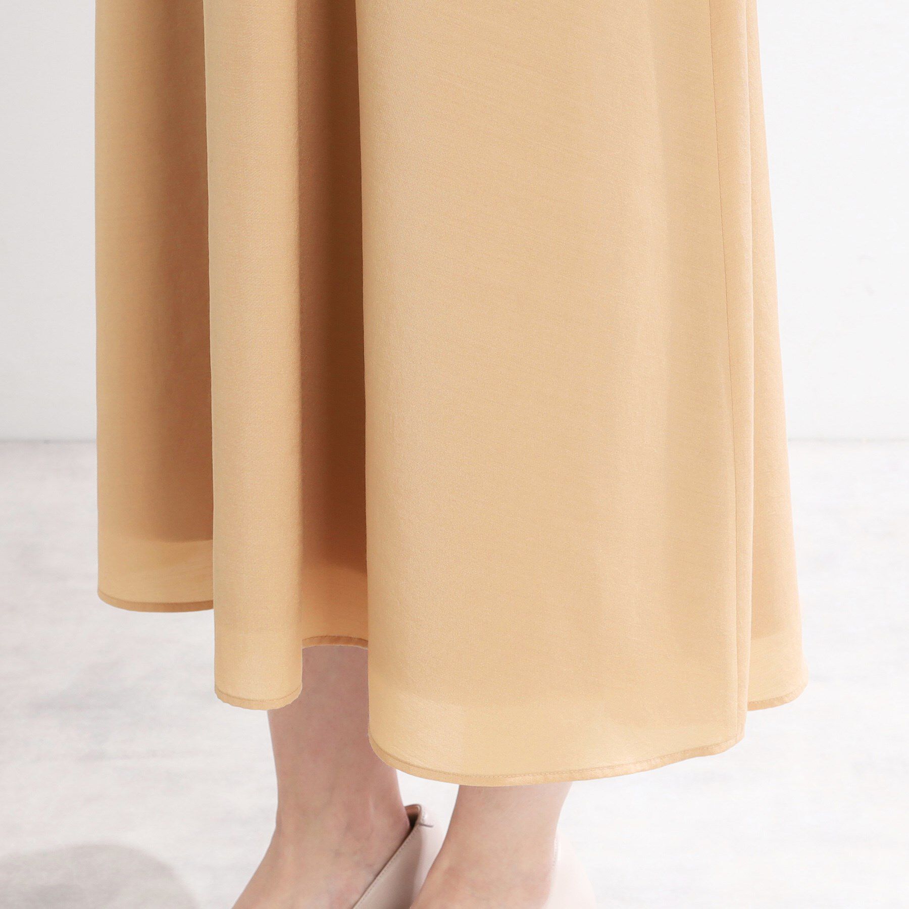 Reflect「【手洗い可／セットアップ可】異素材ミックスワンピース」|ワンピース|