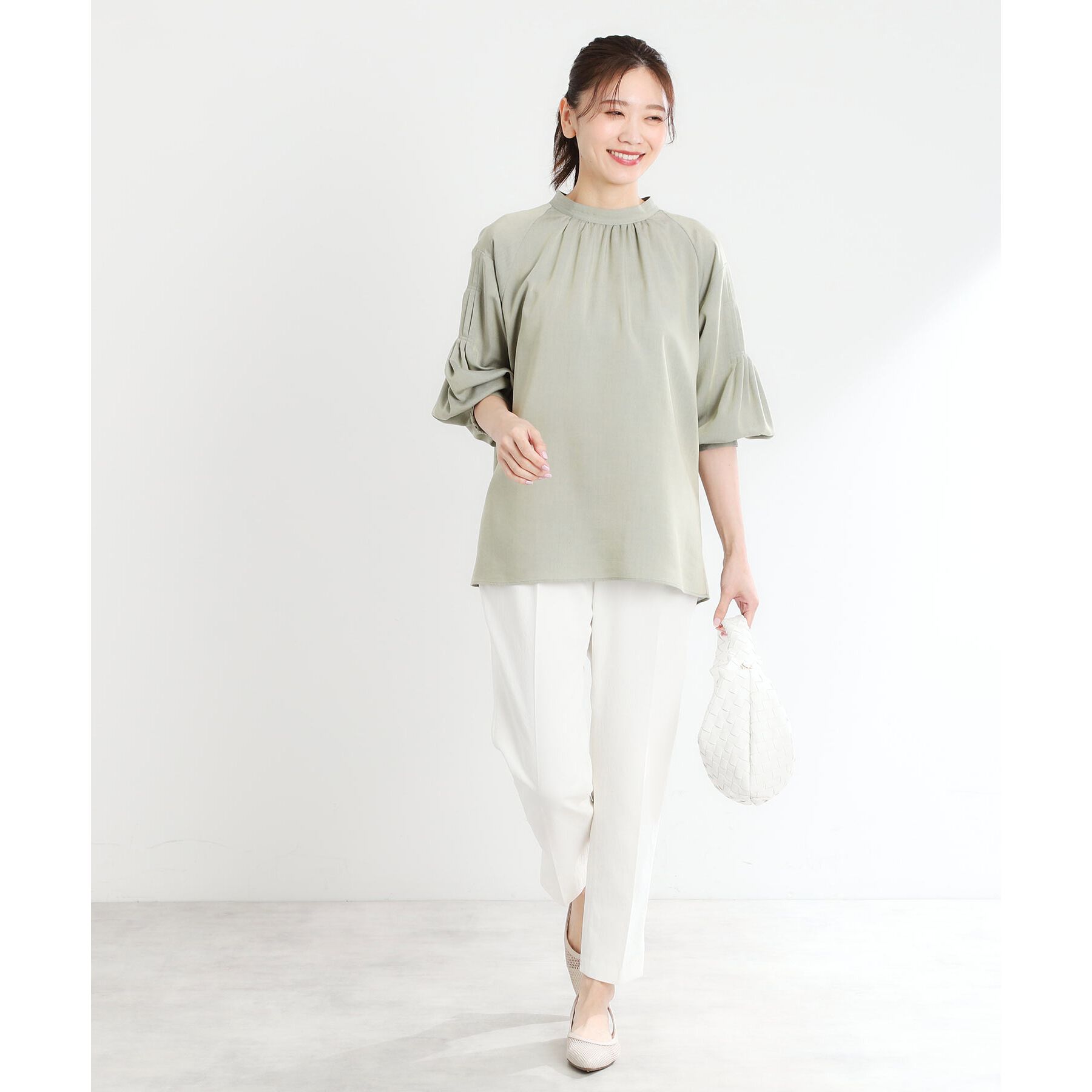 Reflect「【マシンウォッシュ可】リラクシーセンタープレスパンツ」|その他|