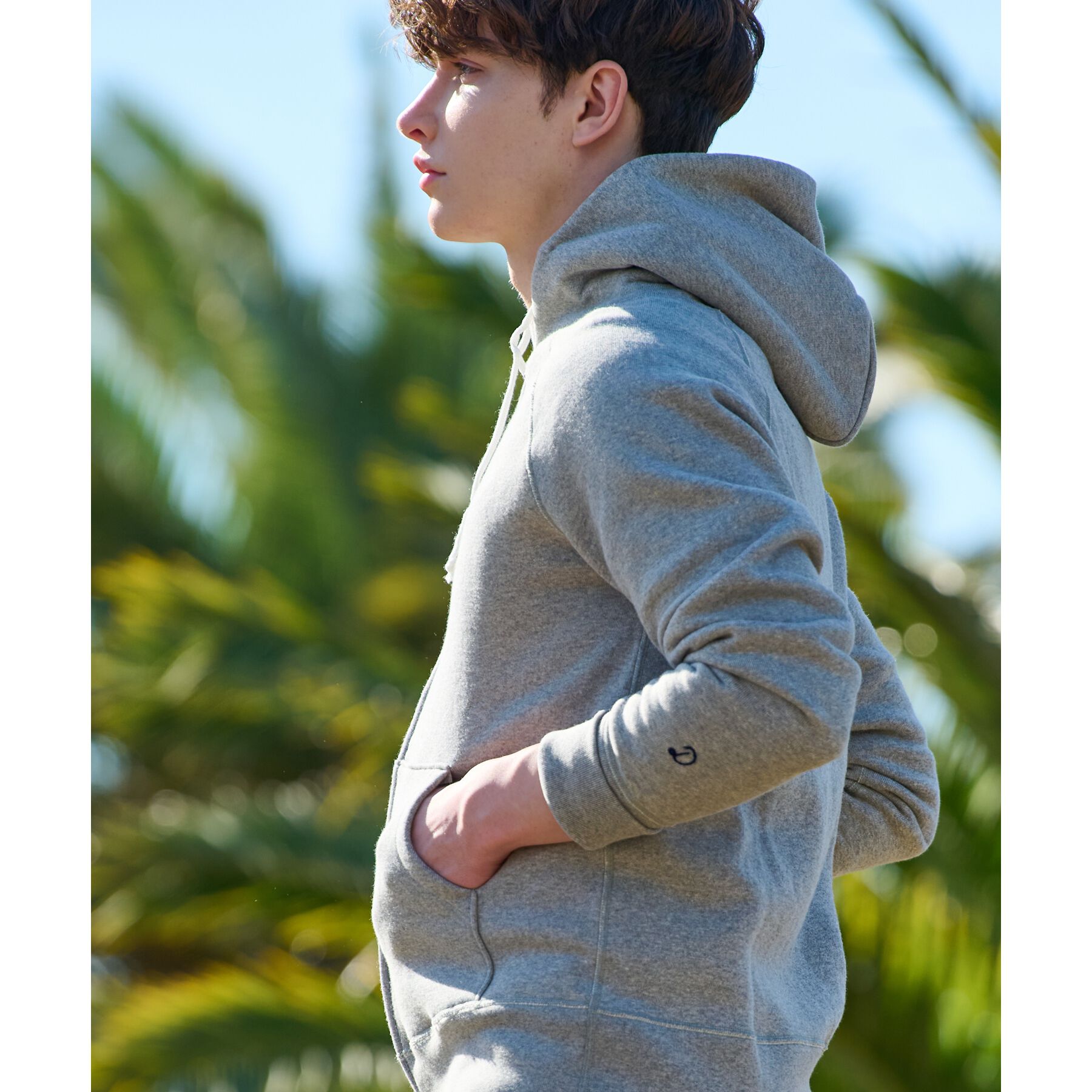 DRESSTERIOR「【ベストセラー】デキシー吊裏毛ジップアップパーカ」|パーカー|