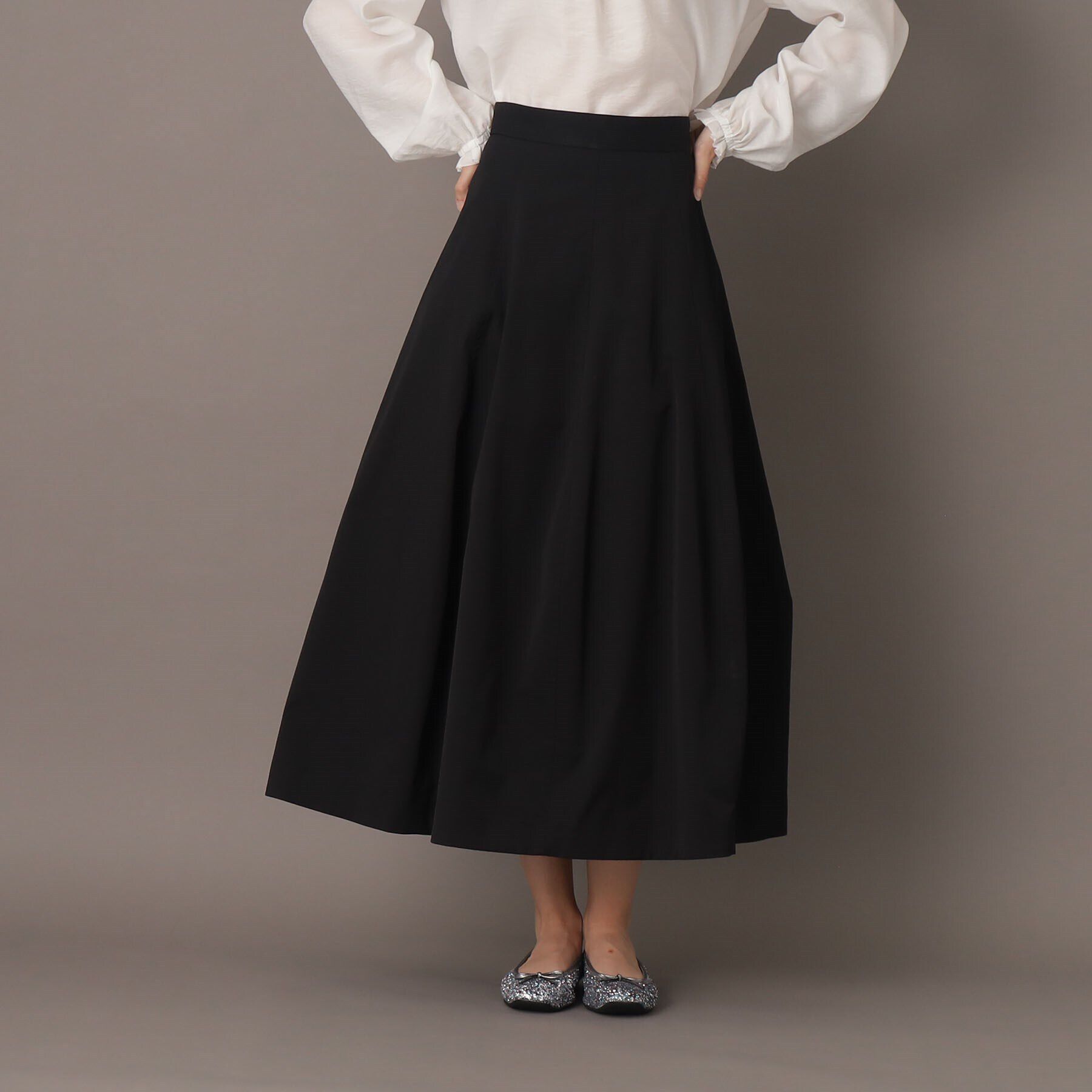 DRESSTERIOR「スタイリスト亀恭子さんコラボ コクーンスカート」|スカート|