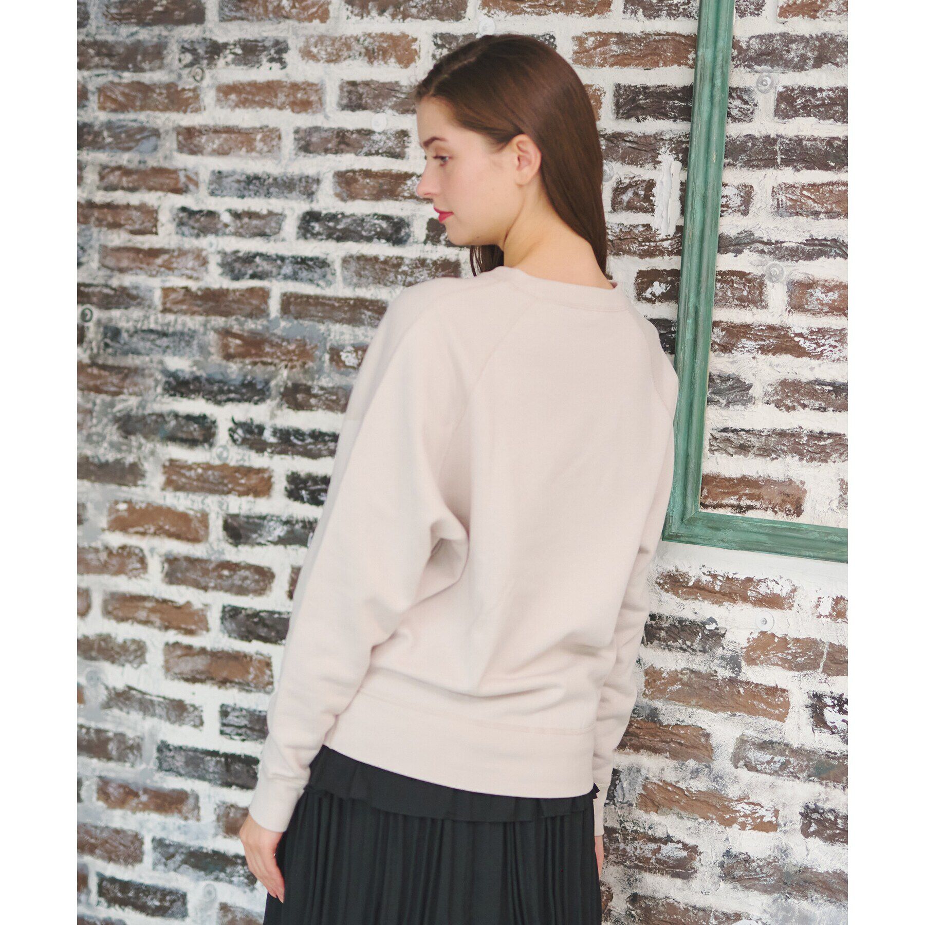 DRESSTERIOR「サスティナブルウラケコットンプルオーバー」|パーカー|