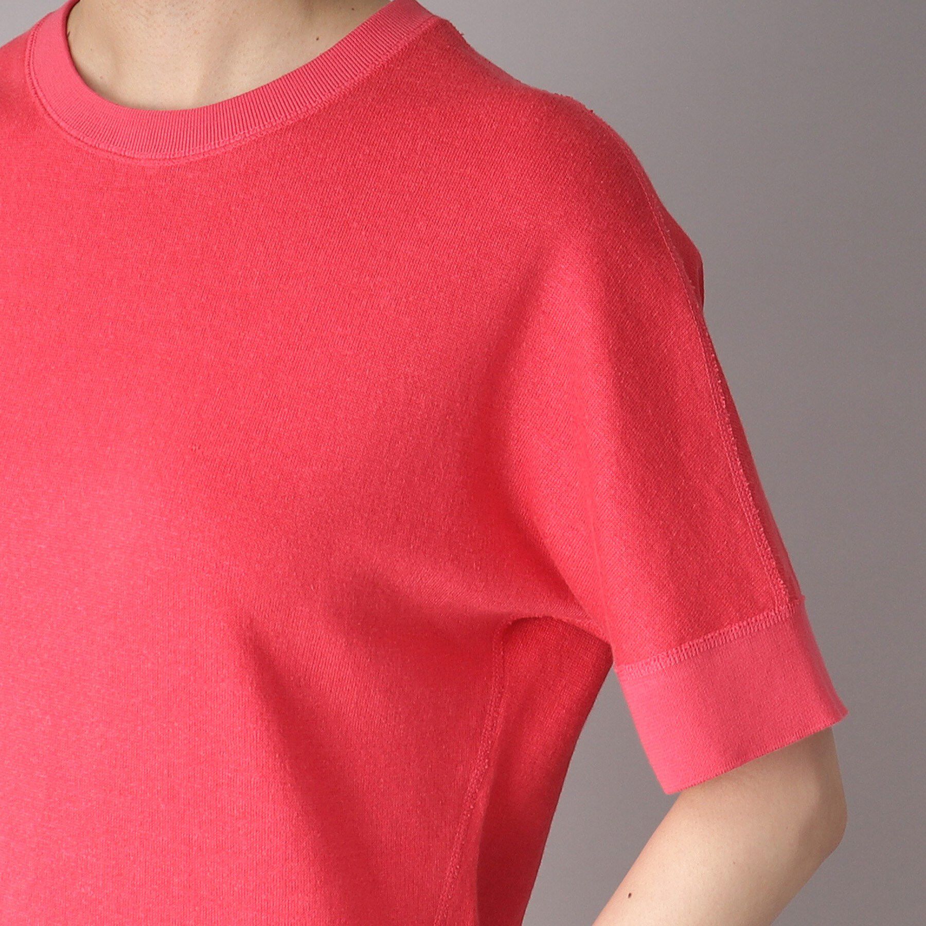 DRESSTERIOR「【毎年人気！／洗える】リネン裏毛ハーフスリーブプルオーバー」|Tシャツ・カットソー|