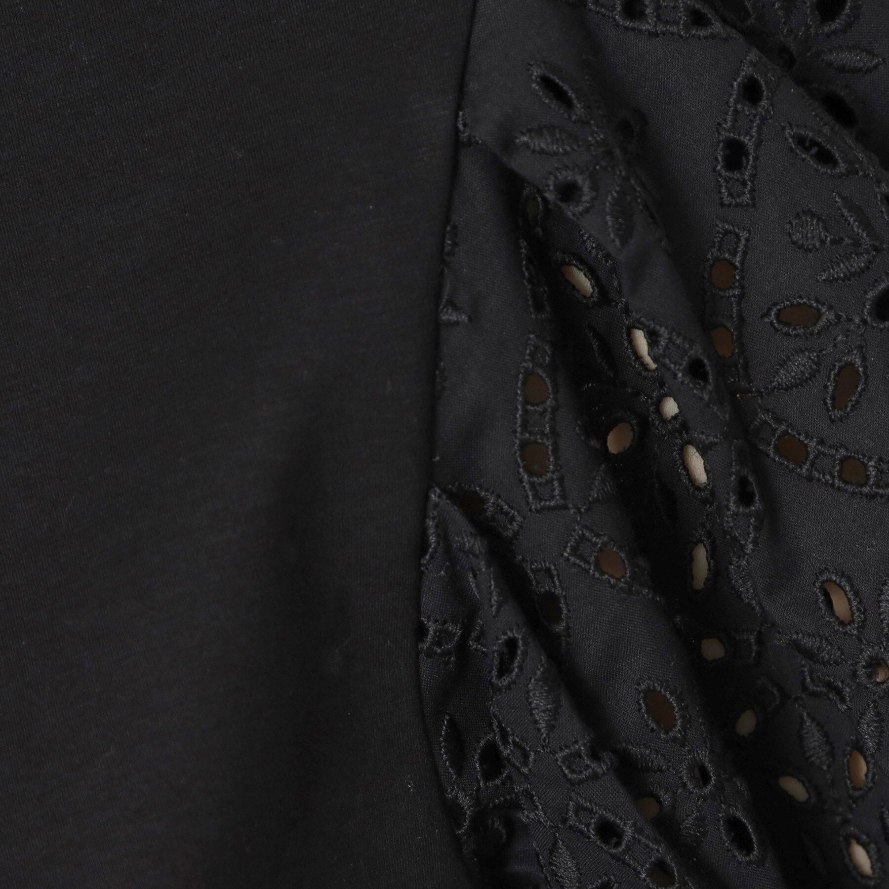 DRESSTERIOR「【接触冷感/UVカット】レーススリーブカットソー」|Tシャツ・カットソー|