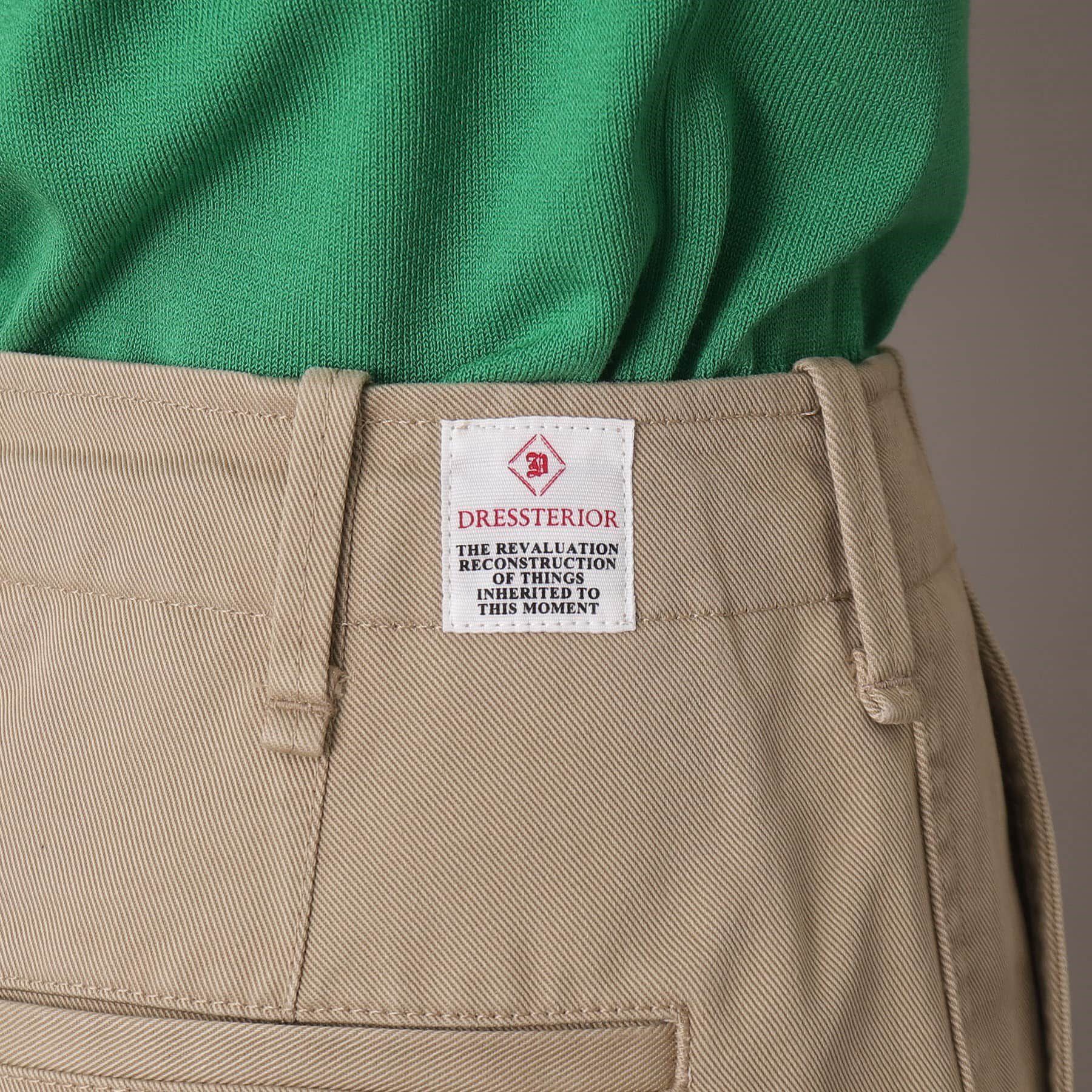 DRESSTERIOR「【CLASSY.12月号掲載】ヴィンテージワイドチノパンツ」|その他|