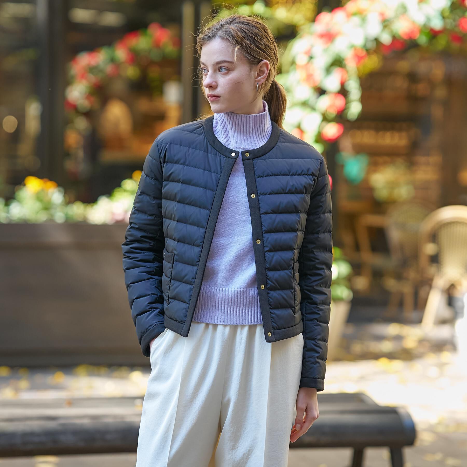 DRESSTERIOR「ライトダウンジャケット」|ダウン|