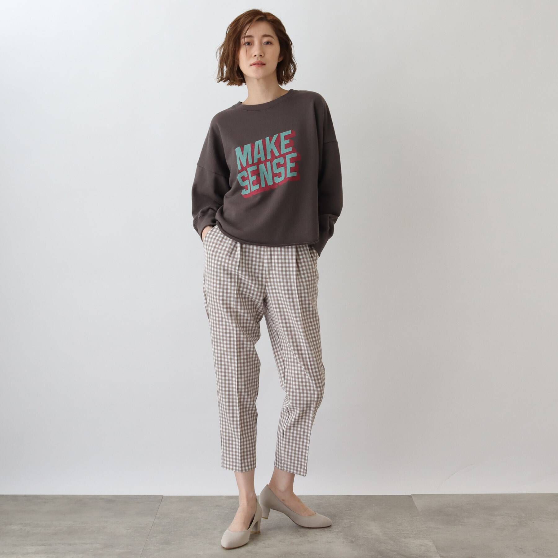 grove「EDWIN別注 ヴィンテージロゴ裏毛プルオーバー」|パーカー|