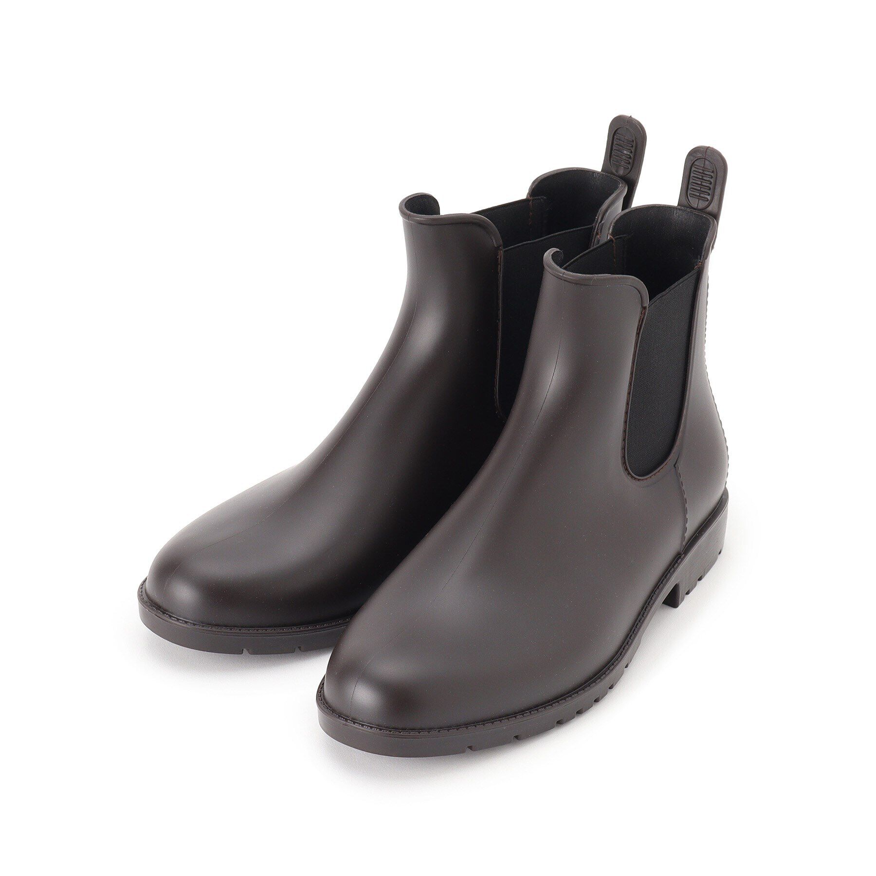 grove「サイドゴアレインブーツ」|レインシューズ|ダークブラウン(84