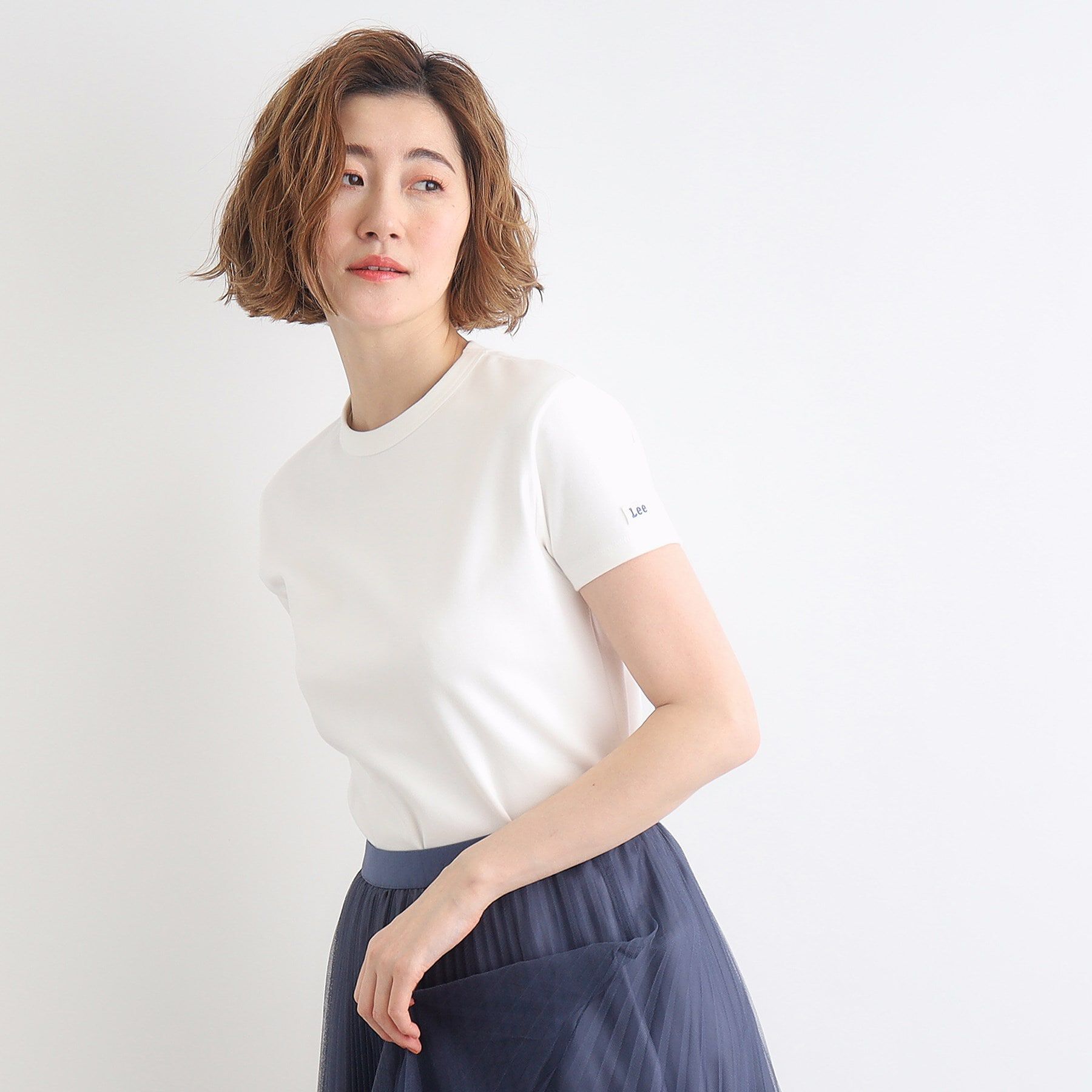 grove「＜Lee&times;grove（別注色あり）＞ COMPACT FIT LOGO T－SHIRT」|Tシャツ・カットソー|