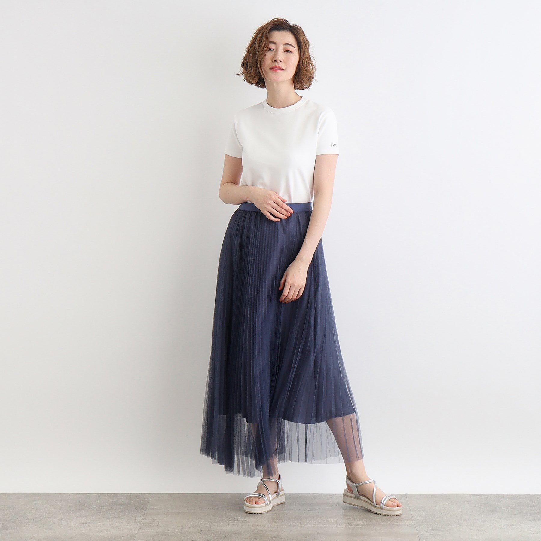 grove「＜Lee&times;grove（別注色あり）＞ COMPACT FIT LOGO T－SHIRT」|Tシャツ・カットソー|