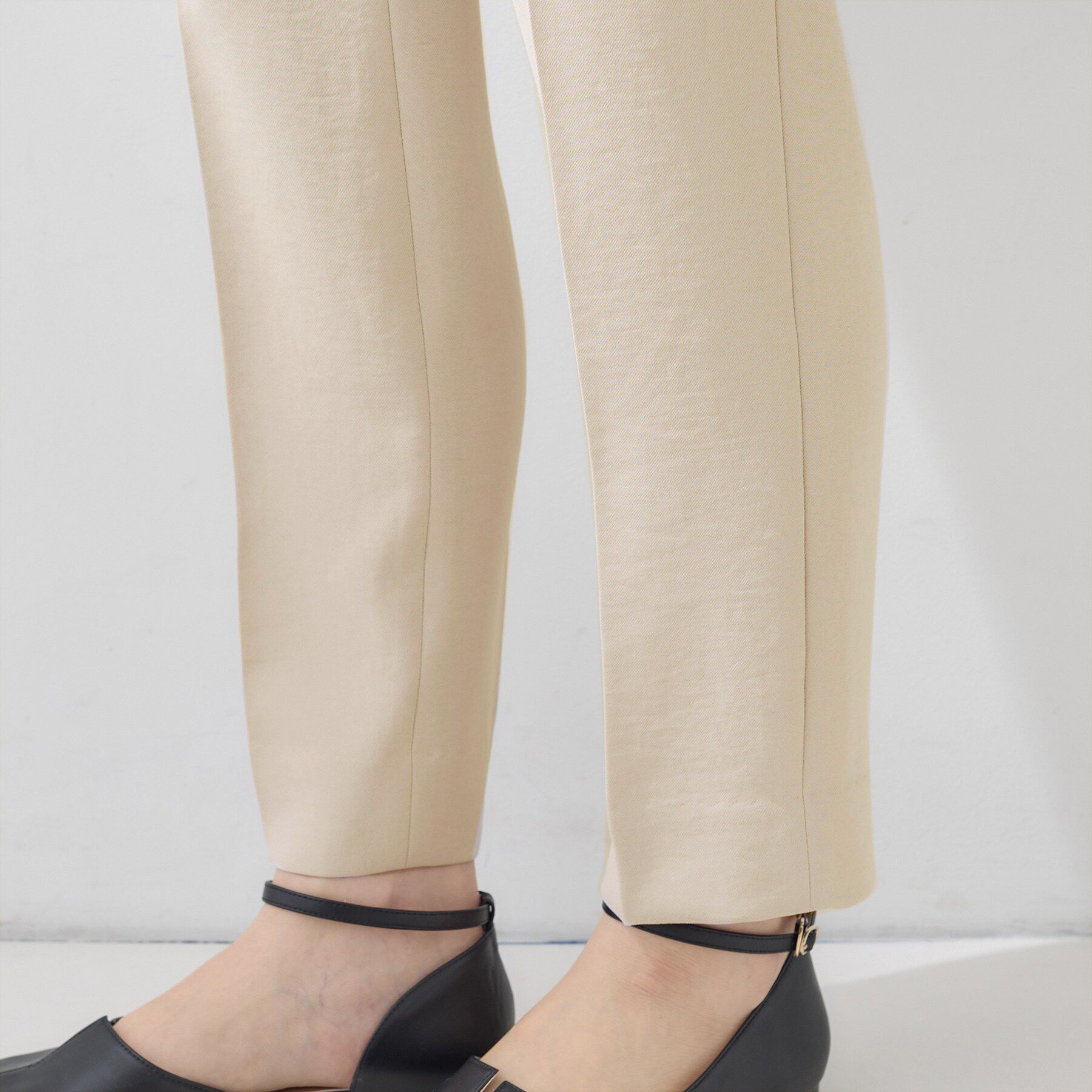 INDIVI「【洗える／UVケア／SETUP可】着る日傘テーパードパンツ」|その他|