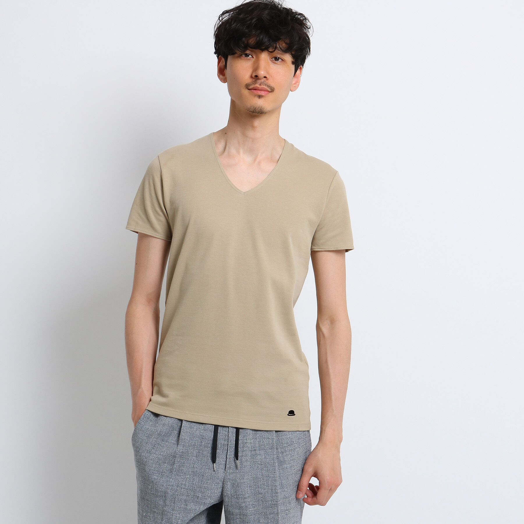 TAKEO KIKUCHI「汗染み防止インナーシャツ[ メンズ 吸水速乾]」|Tシャツ・カットソー|