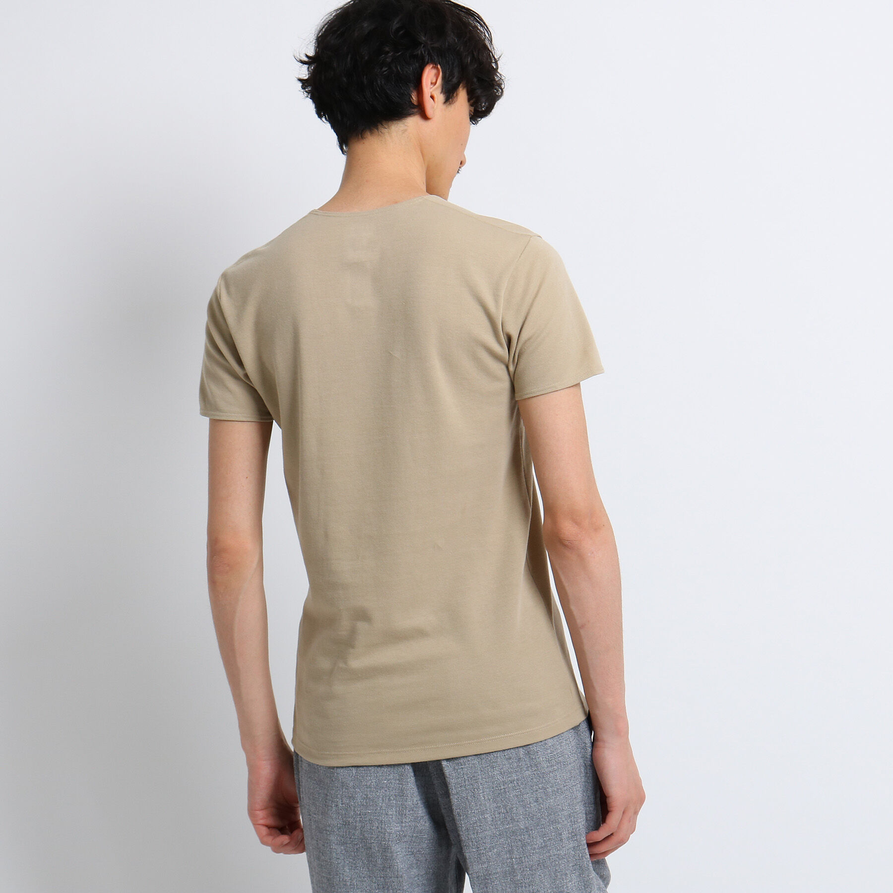 TAKEO KIKUCHI「汗染み防止インナーシャツ[ メンズ 吸水速乾]」|Tシャツ・カットソー|