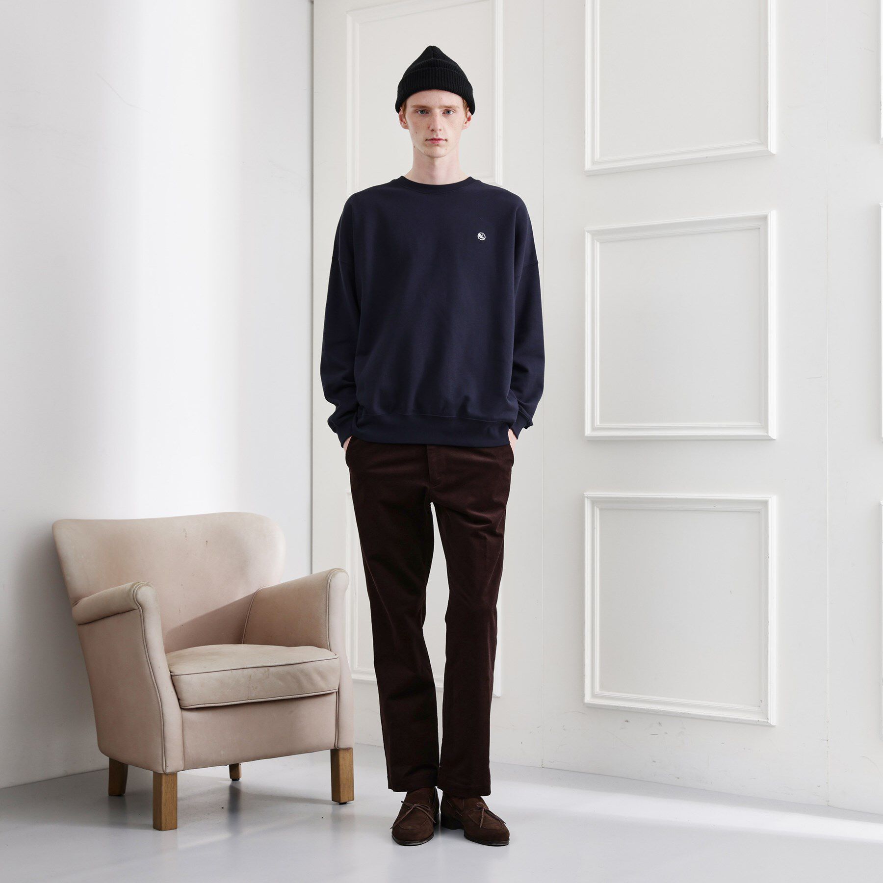 TAKEO KIKUCHI「【LIMITED】ワンポイント刺繍スウェットトレーナー」|パーカー|