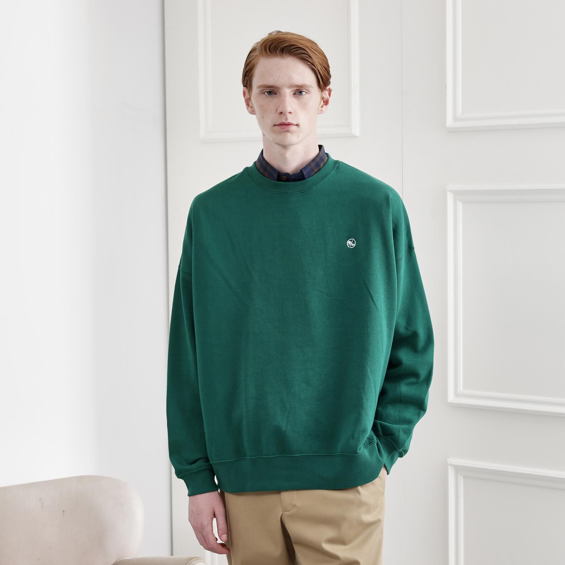 TAKEO KIKUCHI「【LIMITED】ワンポイント刺繍スウェットトレーナー」|パーカー|