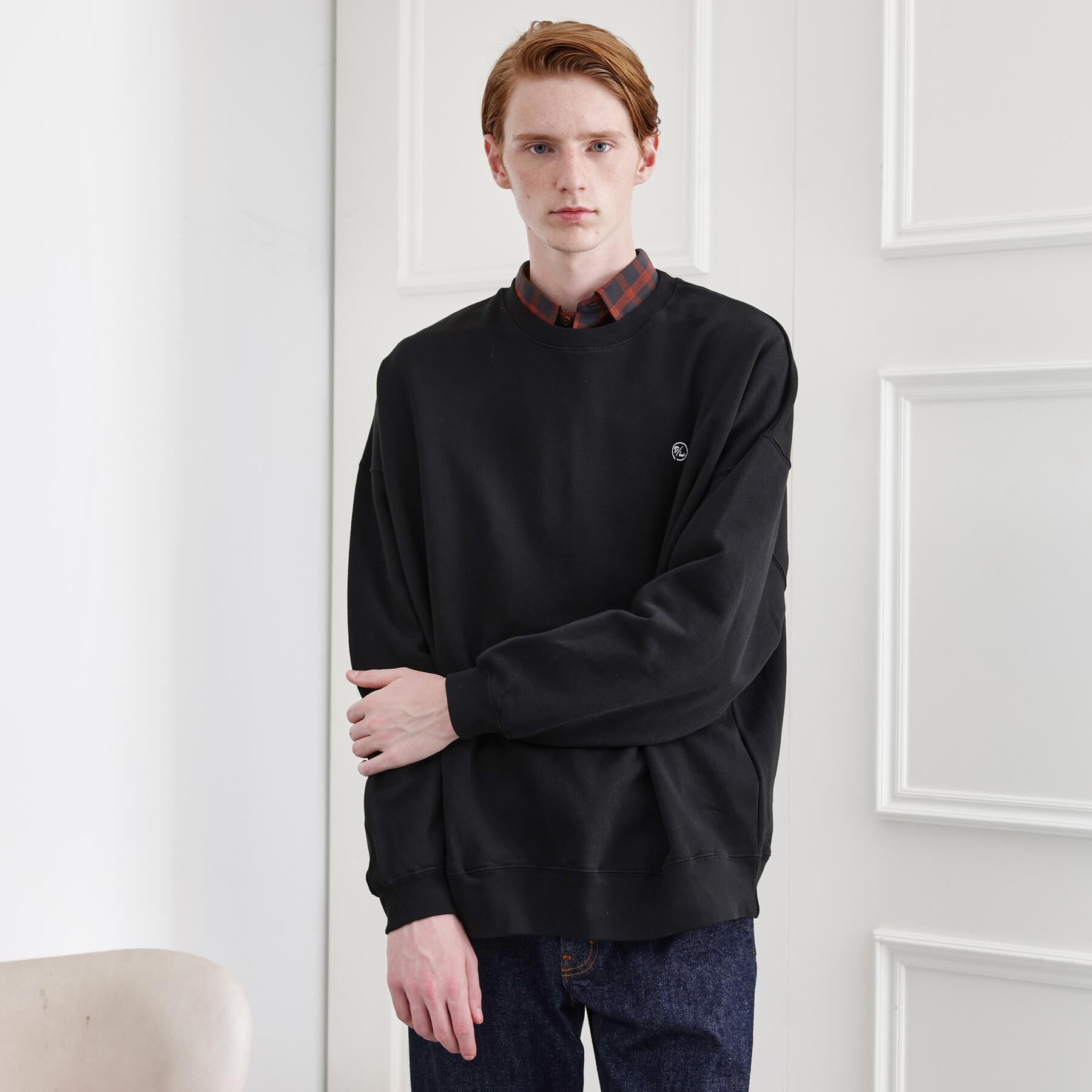 TAKEO KIKUCHI「【LIMITED】ワンポイント刺繍スウェットトレーナー」|パーカー|