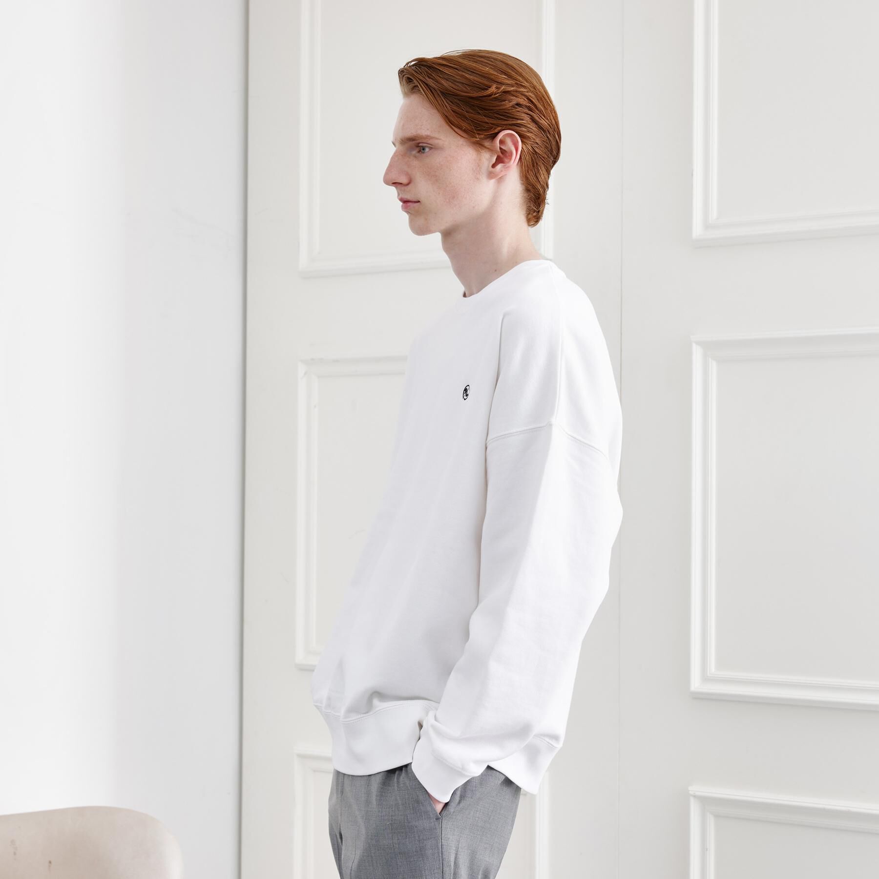 TAKEO KIKUCHI「【LIMITED】ワンポイント刺繍スウェットトレーナー」|パーカー|