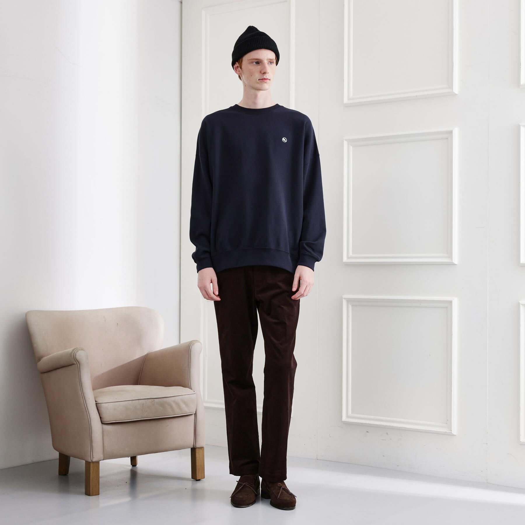 TAKEO KIKUCHI「【LIMITED】ワンポイント刺繍スウェットトレーナー」|パーカー|