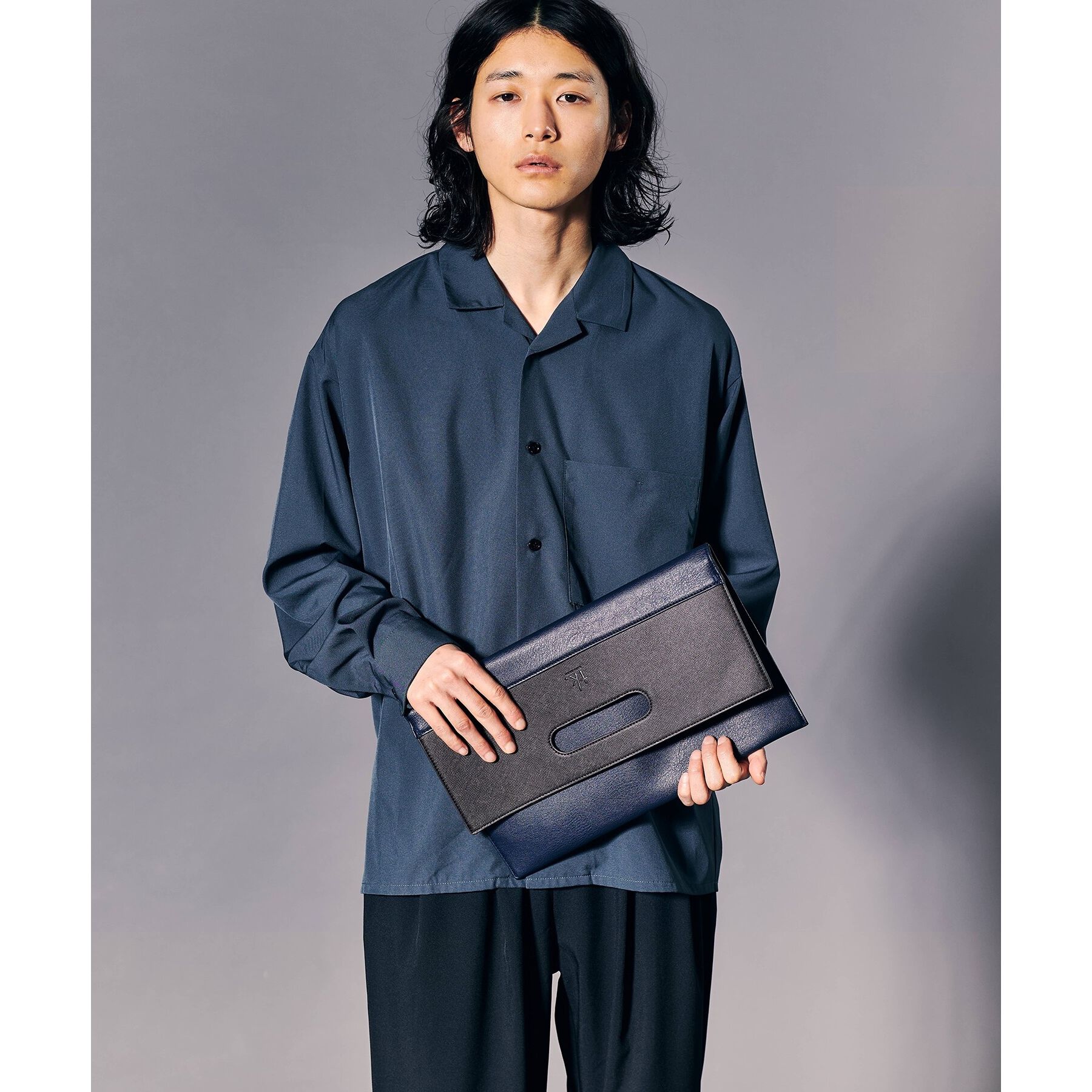 tk.TAKEO KIKUCHI「【WEB限定】レザー調クラッチバッグ」|クラッチバッグ|