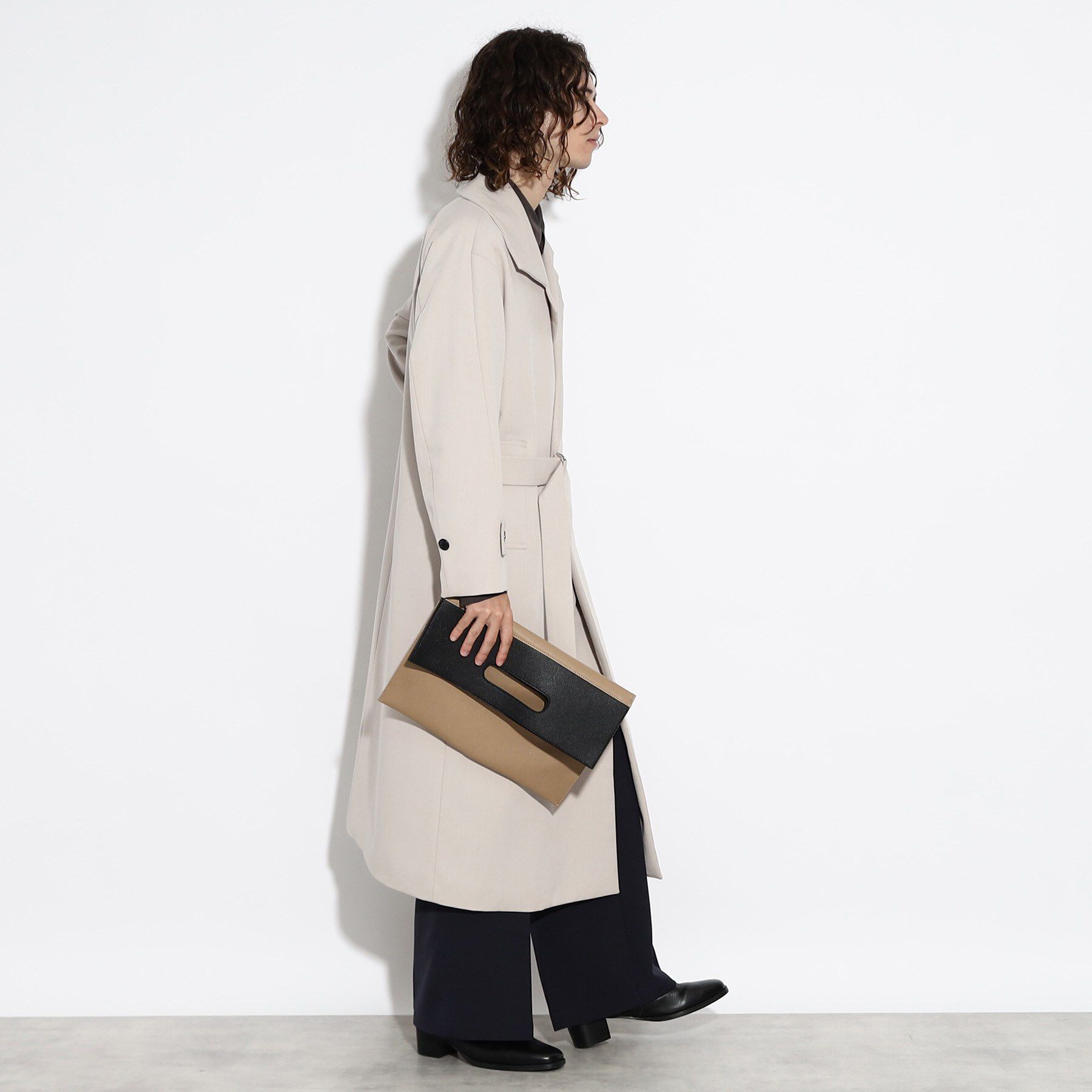 tk.TAKEO KIKUCHI「【WEB限定】レザー調クラッチバッグ」|クラッチバッグ|